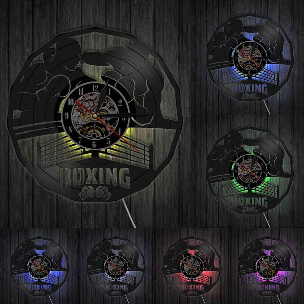 Reloj de Pared Boxeo Luminoso