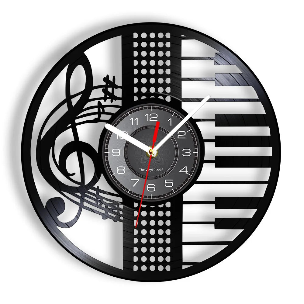 Reloj de Pared Teclado Música