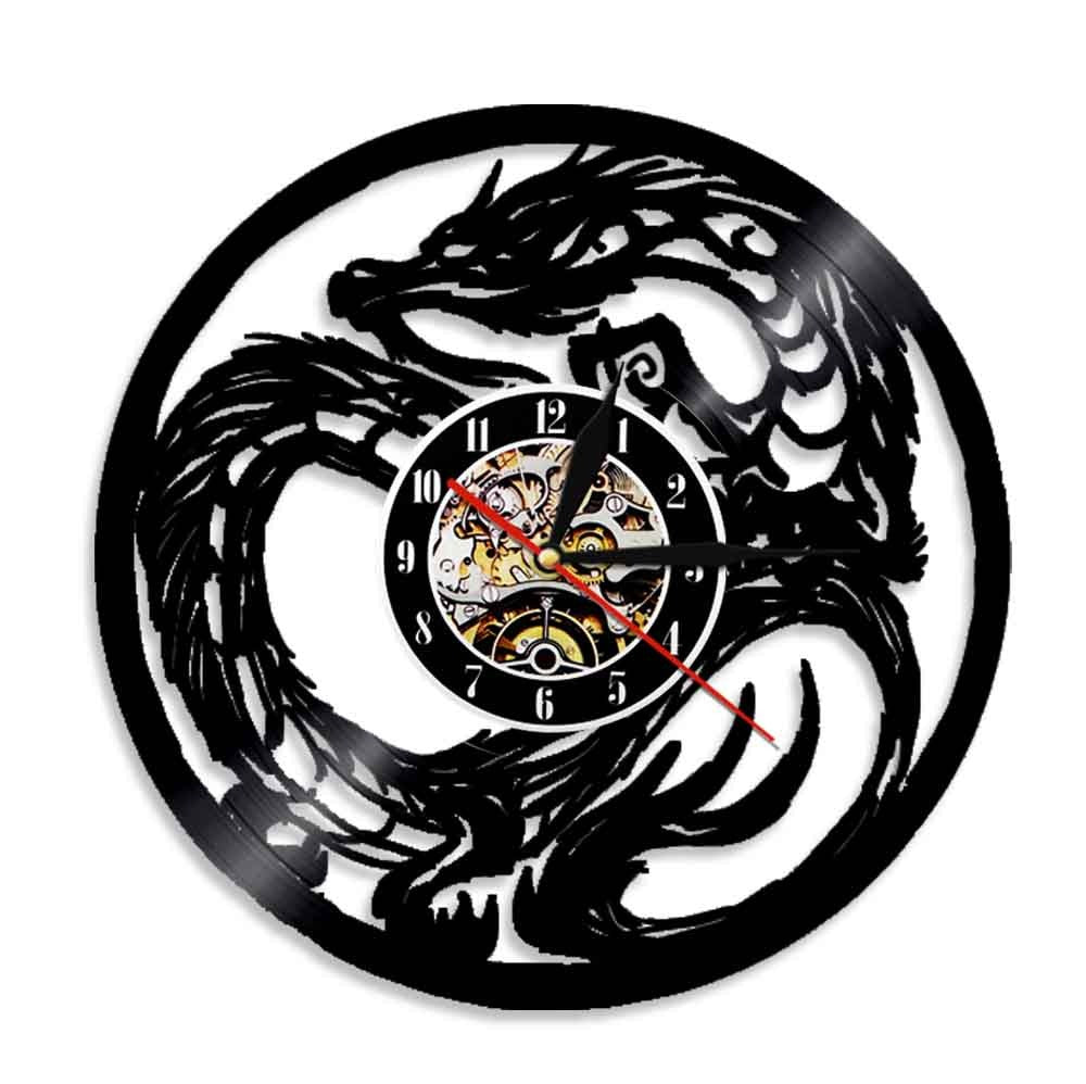 Reloj de Pared Dragón Asiático