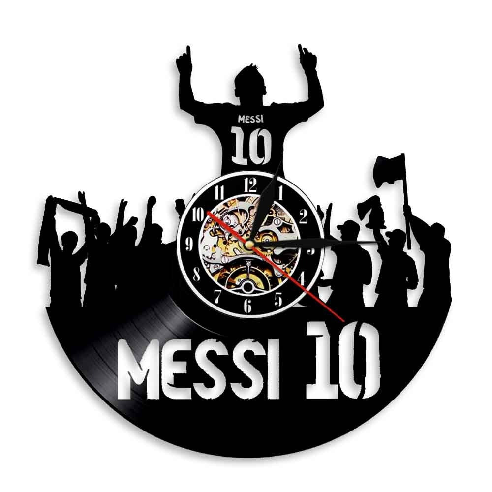 Reloj de Pared Fútbol Vinilo