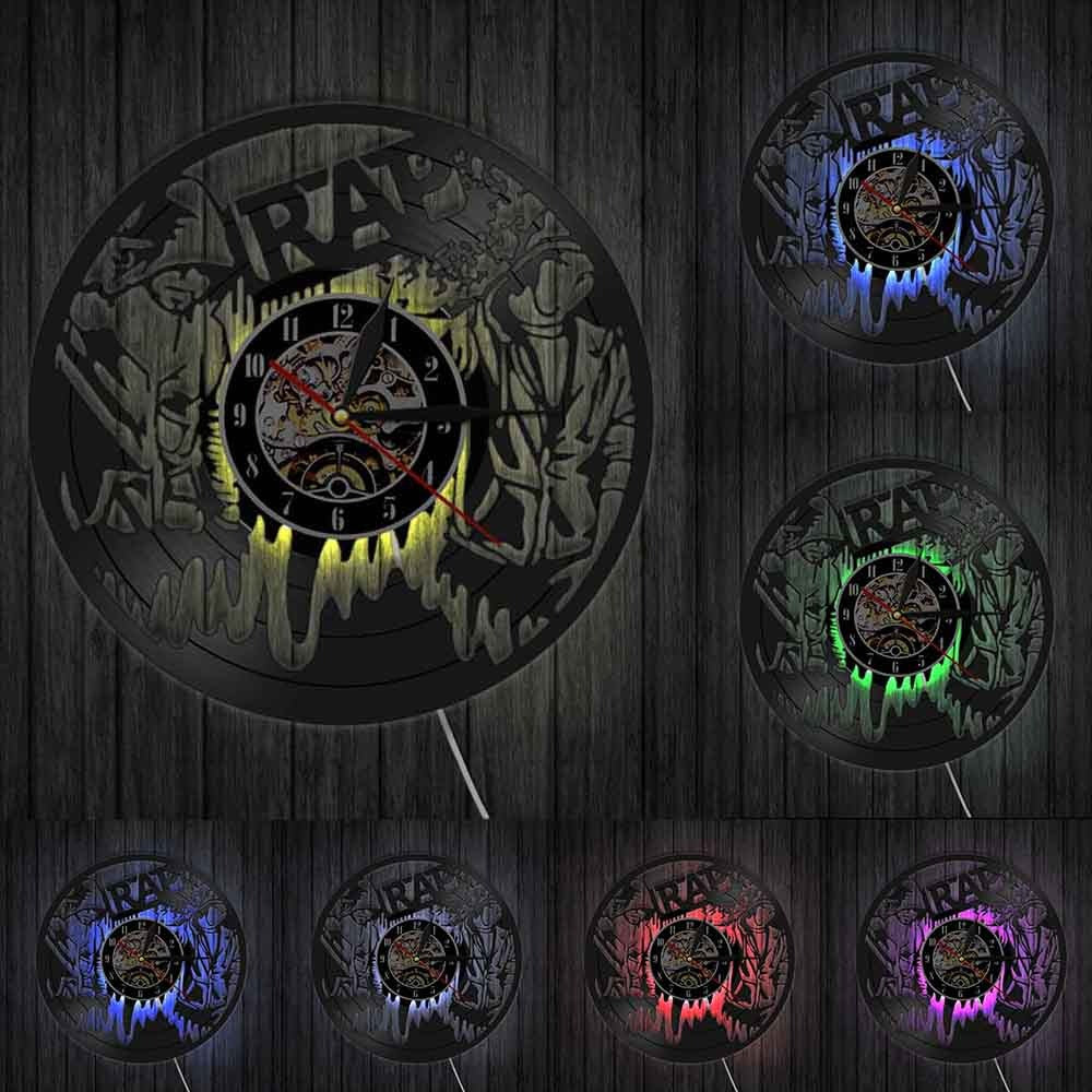 Reloj de Pared Rap LED