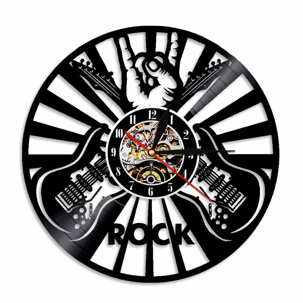Reloj de Pared Rock Guitarra