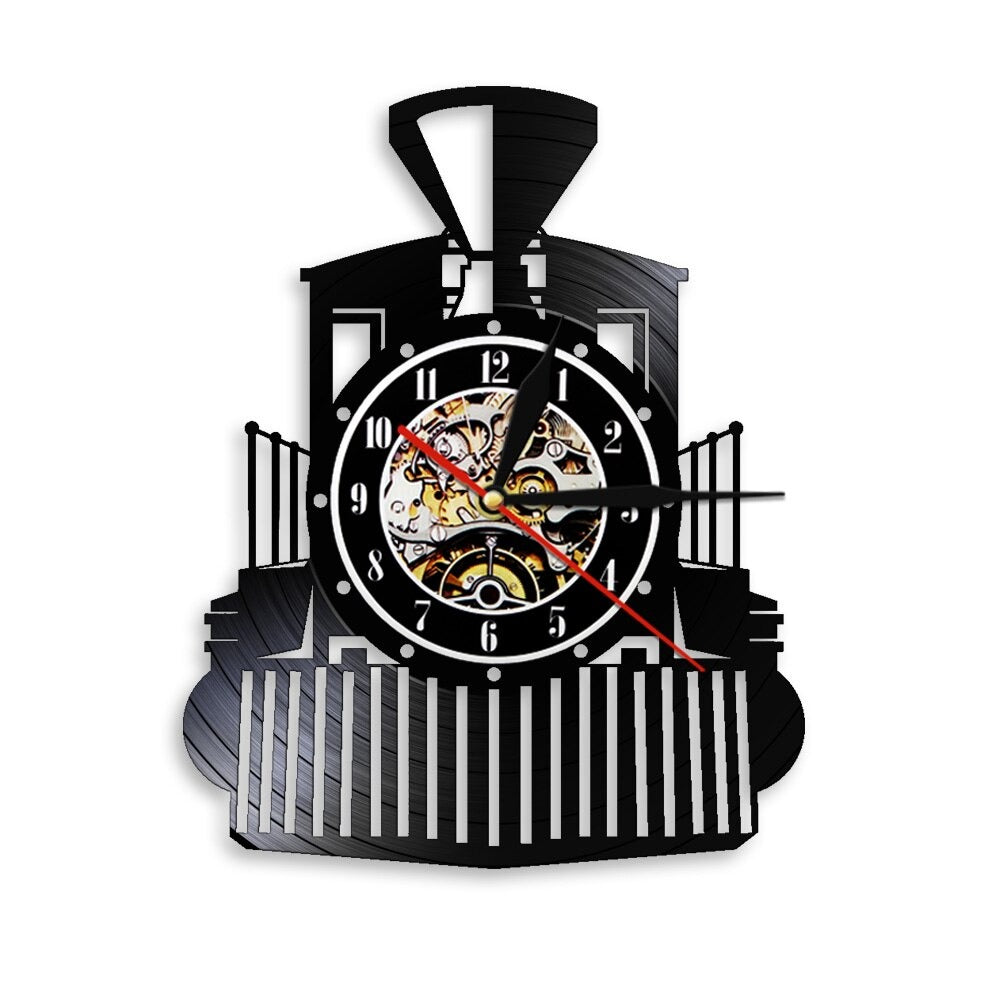 Reloj de Pared Locomotora Vinilo