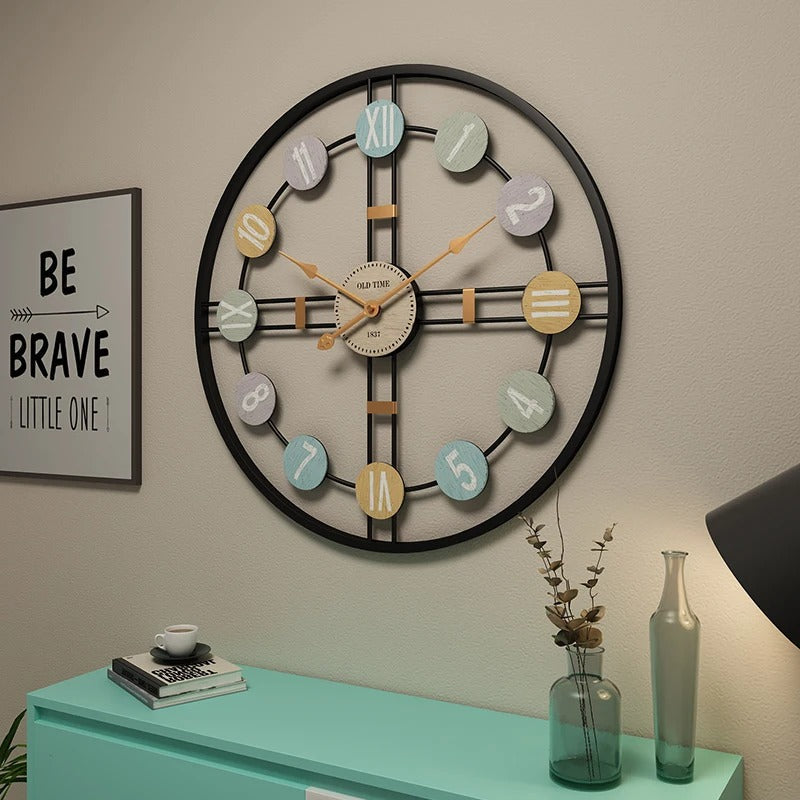 Reloj de Pared Pastel Retro - imagen 2