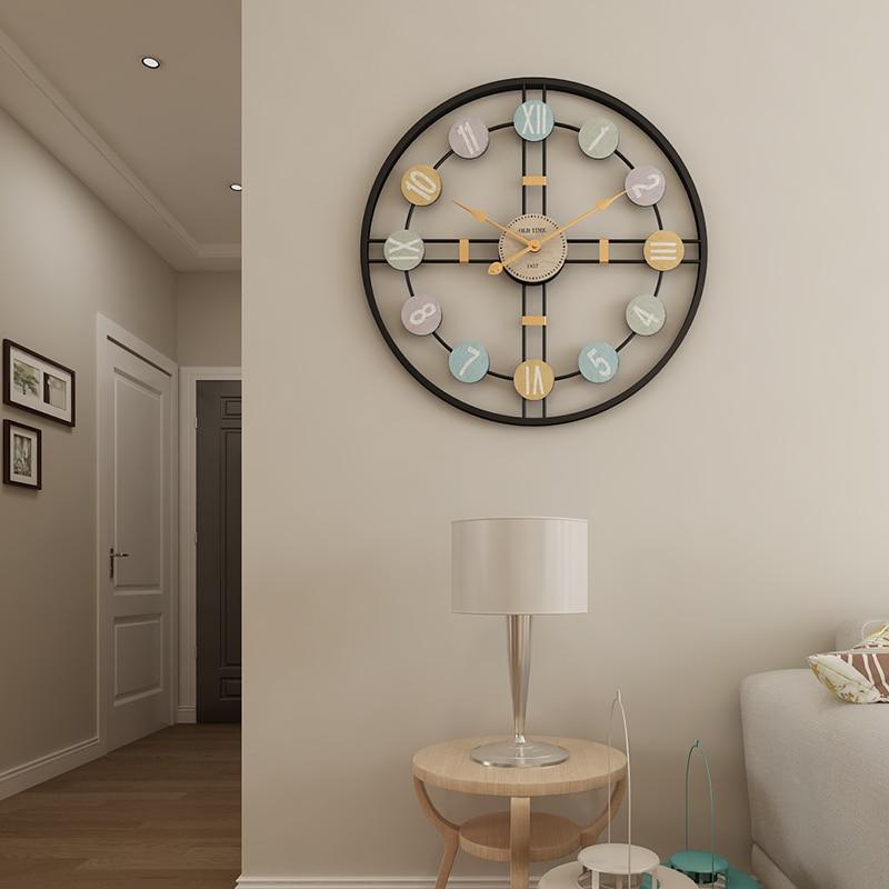 Reloj de Pared Pastel Retro