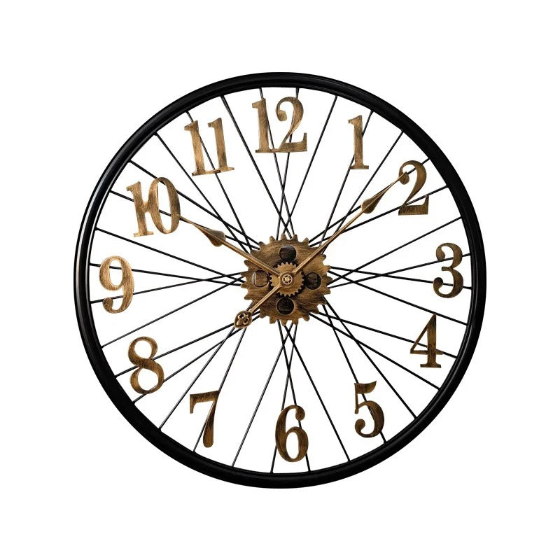 Reloj de Pared Engranaje Metal - imagen 7