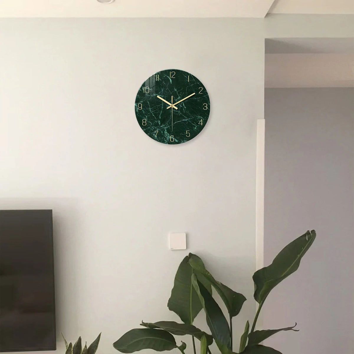 Reloj de Pared Mármol Verde - imagen 6