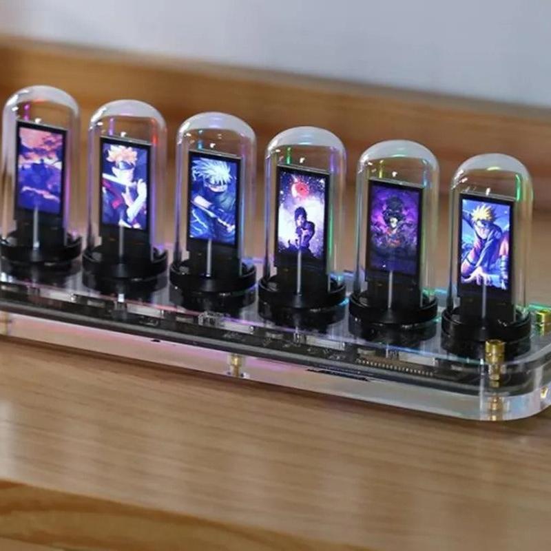 Reloj de Sobremesa Nixie Luminoso - imagen 2