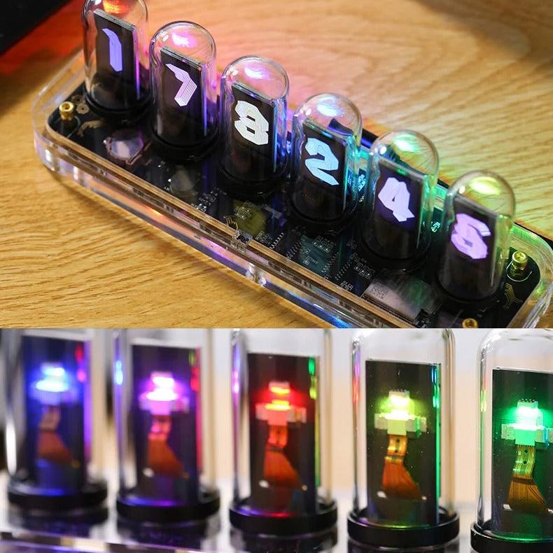 Reloj de Sobremesa Nixie Luminoso - imagen 3