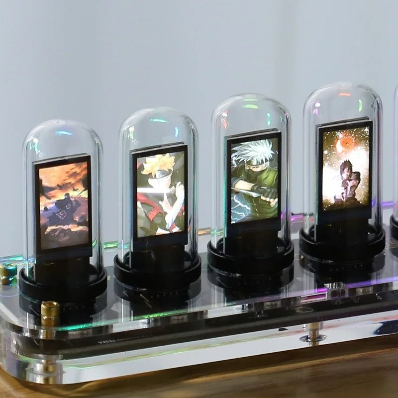 Reloj de Sobremesa Nixie Luminoso - imagen 4