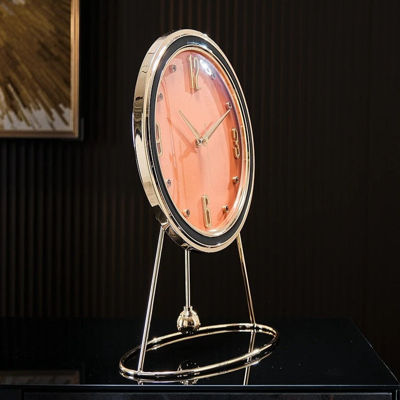 Reloj de Sobremesa Naranja Moderno - imagen 3
