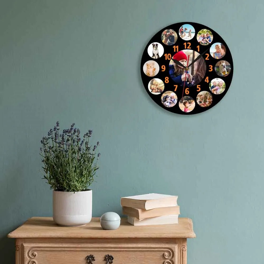 Reloj de Pared Multifoto Redondo - imagen 8