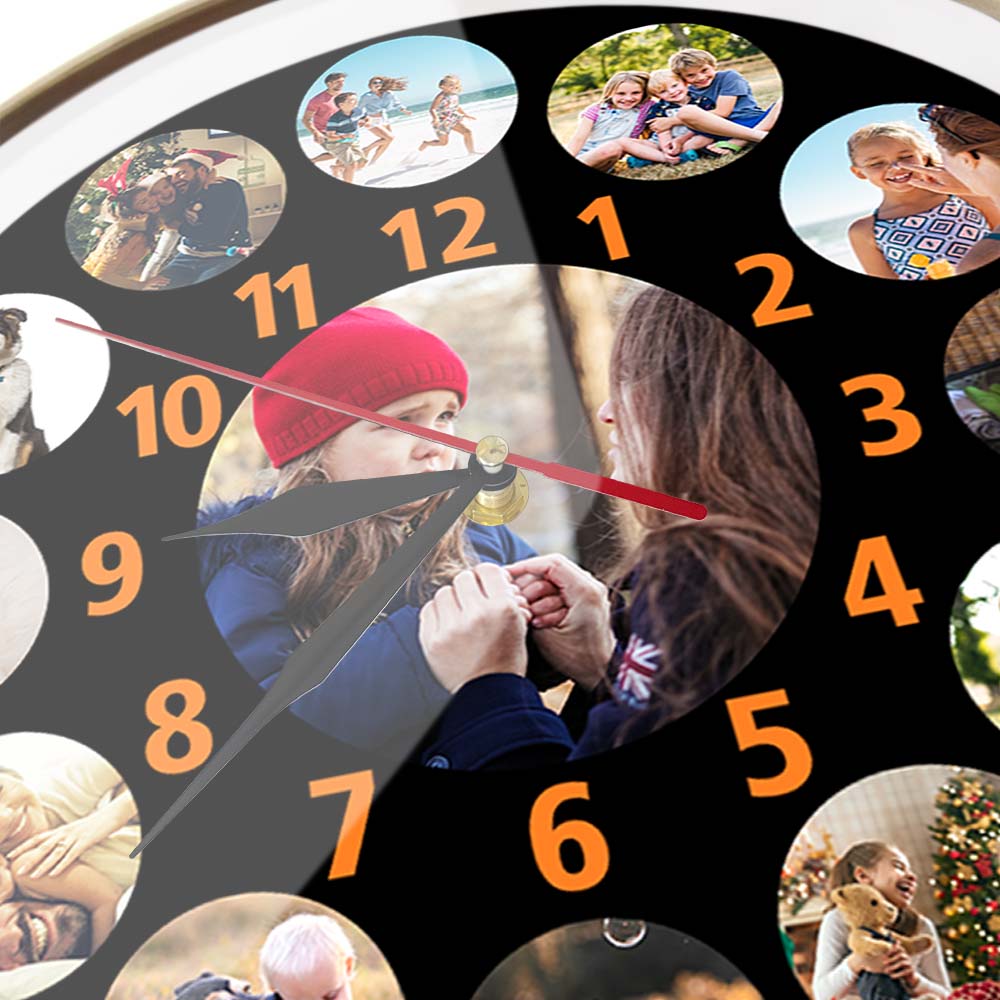 Reloj de Pared Multifoto Redondo - imagen 3