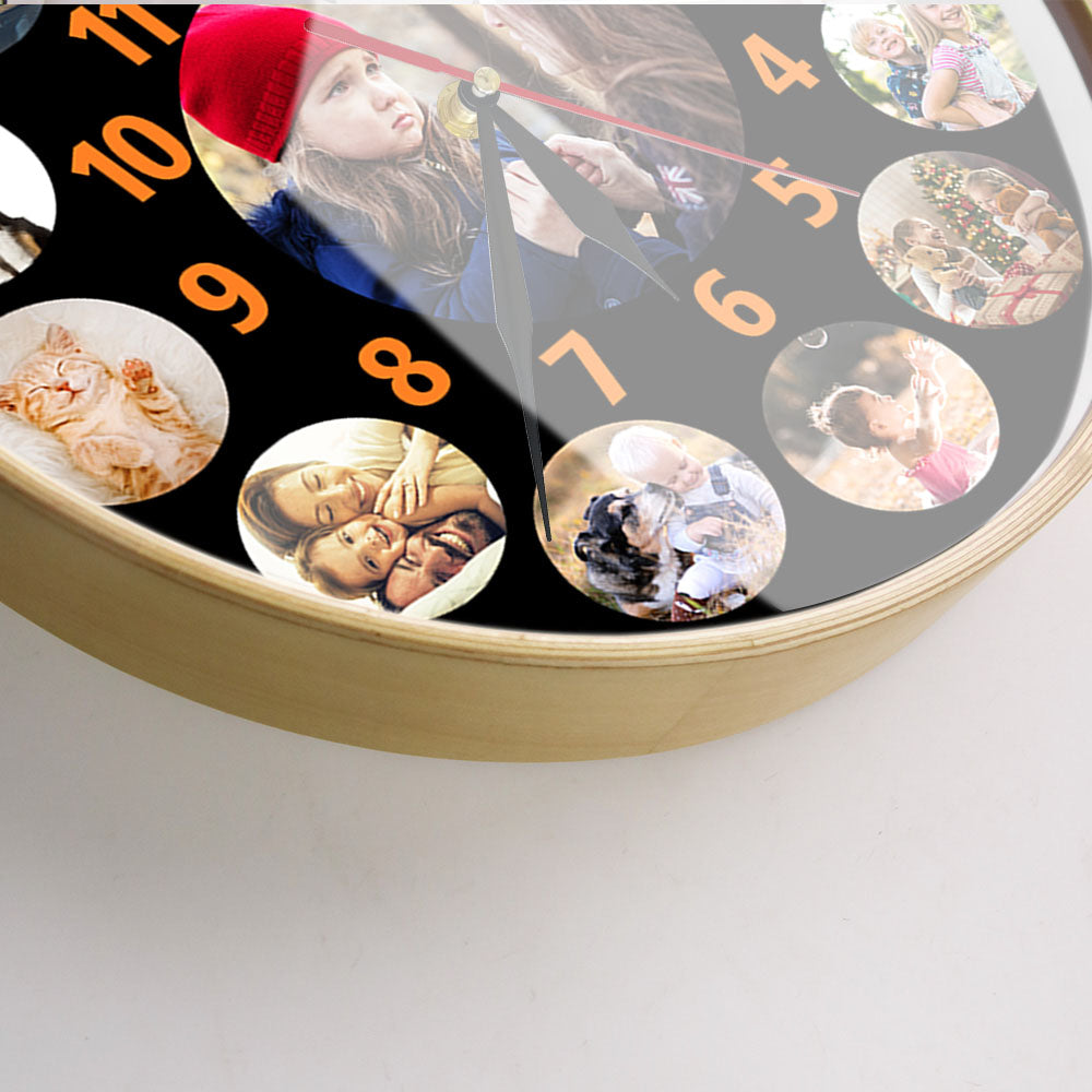 Reloj de Pared Multifoto Redondo - imagen 4
