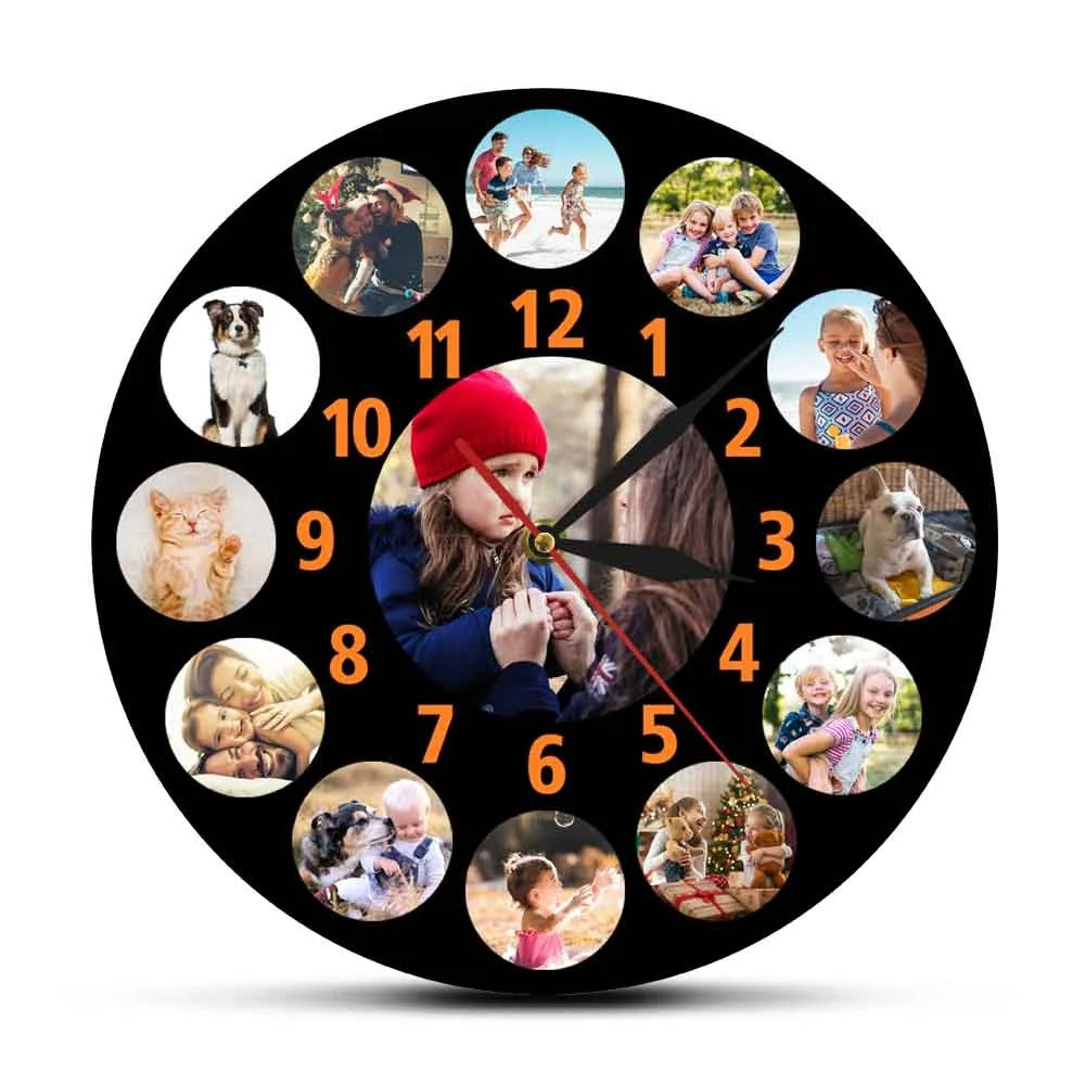 Reloj de Pared Multifoto Redondo - imagen 9