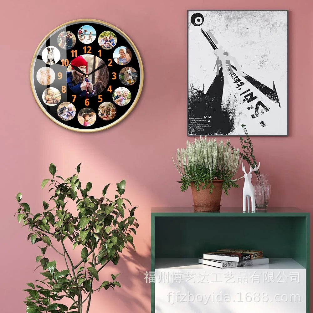 Reloj de Pared Multifoto Redondo - imagen 7